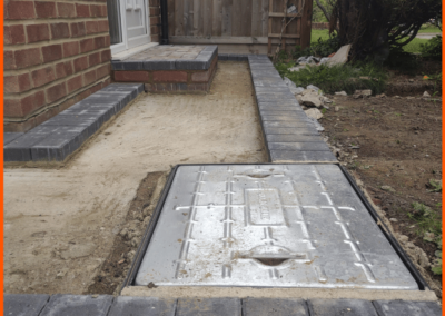 Block paving border aylesbury