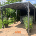 Patio with Hot Tub and Pergola Aylesbury